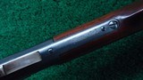 VERY RARE WINCHESTER MODEL 1873 OPEN TOP RIFLE - 8 of 20