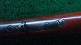 VERY RARE WINCHESTER MODEL 1873 OPEN TOP RIFLE - 13 of 20