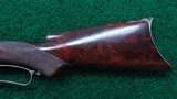 WINCHESTER 1876 DELUXE EXTRA HEAVY BULL BARREL RIFLE CAL 45-60 - 18 of 21