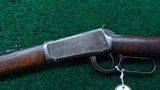 WINCHESTER MODEL 1894 RIFLE 38-55 CAL - 2 of 19