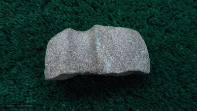 2/3 OF A STONE AX - SPLIT VERTICALLY