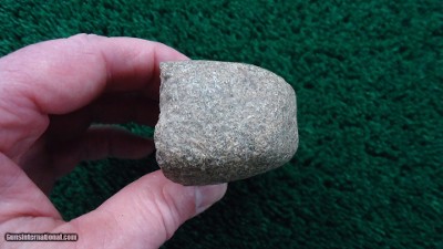 2/3 OF A STONE AX - SPLIT VERTICALLY - Image 6 of 7