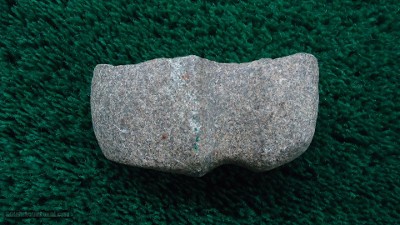 2/3 OF A STONE AX - SPLIT VERTICALLY - Image 3 of 7