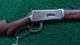 SPECIAL ORDER WINCHESTER MODEL 1894 SHORT RIFLE IN 30 WCF - 1 of 19