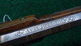 VERY FINE AUSTRIAN REVERSE ACTION PERCUSSION RIFLE BY BARTUSCH - 16 of 25