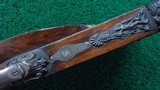 VERY FINE AUSTRIAN REVERSE ACTION PERCUSSION RIFLE BY BARTUSCH - 22 of 25