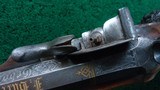 VERY FINE AUSTRIAN REVERSE ACTION PERCUSSION RIFLE BY BARTUSCH - 15 of 25