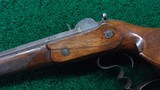 VERY FINE AUSTRIAN REVERSE ACTION PERCUSSION RIFLE BY BARTUSCH - 2 of 25