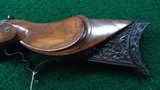 VERY FINE AUSTRIAN REVERSE ACTION PERCUSSION RIFLE BY BARTUSCH - 21 of 25
