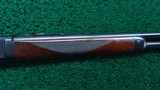 BEAUTIFUL WINCHESTER MODEL 1886 DELUXE LW TAKEDOWN RIFLE CAL 33 - 5 of 21