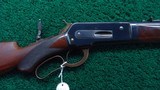 BEAUTIFUL WINCHESTER MODEL 1886 DELUXE LW TAKEDOWN RIFLE CAL 33