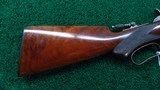 BEAUTIFUL WINCHESTER MODEL 1886 DELUXE LW TAKEDOWN RIFLE CAL 33 - 19 of 21