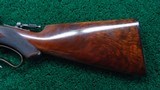 BEAUTIFUL WINCHESTER MODEL 1886 DELUXE LW TAKEDOWN RIFLE CAL 33 - 17 of 21