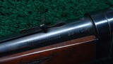 BEAUTIFUL WINCHESTER MODEL 1886 DELUXE LW TAKEDOWN RIFLE CAL 33 - 6 of 21