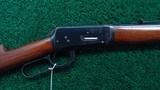 WINCHESTER MODEL 94 RIFLE IN SCARCE CAL 38 55