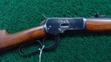WINCHESTER MODEL 92 SHORT RIFLE IN VERY RARE CAL 44-40 - 1 of 19
