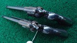 1957 MFD CONSECUTIVE PAIR OF 2ND GEN COLT SA REVOLVERS IN 45 CAL - 5 of 18