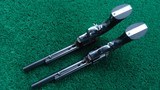 1957 MFD CONSECUTIVE PAIR OF 2ND GEN COLT SA REVOLVERS IN 45 CAL - 4 of 18
