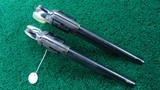 VERY NICE EARLY 2ND GEN PAIR OF COLT SINGLE ACTIONS 357 MAG - 3 of 19