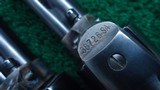 VERY NICE EARLY 2ND GEN PAIR OF COLT SINGLE ACTIONS 357 MAG - 16 of 19