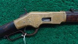 WINCHESTER MODEL 1866 DELUXE ENGRAVED EXHIBITION SPORTING RIFLE CAL 44 RF - 1 of 22