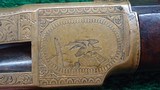 WINCHESTER MODEL 1866 DELUXE ENGRAVED EXHIBITION SPORTING RIFLE CAL 44 RF - 12 of 22
