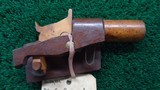 *Sale Pending* - VERY ATTRACTIVE WOODEN PATENT APPLICATION MODEL OF A W.S. SMOOT BREECH LOADING FIREARM - 2 of 8