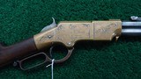 INSCRIBED PRESENTATION HENRY RIFLE - 1 of 25