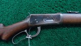 VERY RARE WINCHESTER MODEL 1894 SRC WITH A SPECIAL ORDER PG STOCK AND CARBINE STYLE BUTTPLATE
