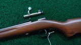 WINCHESTER MODEL 68 BOLT ACTION SS RIFLE CAL 22 - 2 of 17