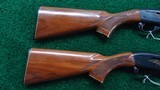 REMINGTON MODEL 1100 MATCHED PAIR No. 3710 SHOTGUNS IN .410 & 28 Ga. - 18 of 20