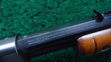 EXTREMELY SCARCE WINCHESTER MODEL 61 PUMP ACTION RIFLE CAL 22 WRF - 11 of 18