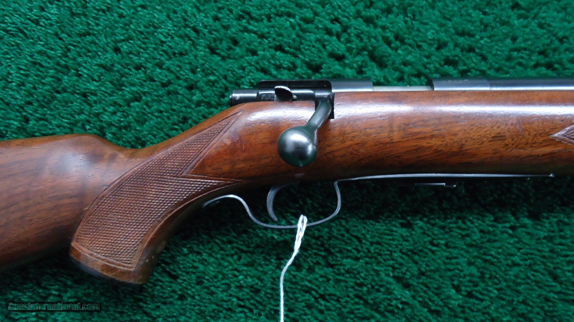 VERY FINE WINCHESTER MODEL 75 SPORTING RIFLE CAL 22 LONG RIFLE