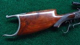 DLX WINCHESTER MODEL 1885 LAUDENSACK H.W. T.D. FRAME CAL 22 SHORT - 21 of 23