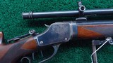 *Sale Pending* - WINCHESTER MODEL 1885 SCHUETZEN HW TD RIFLE CAL 32-40 - 8 of 23