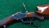 *Sale Pending* - WINCHESTER MODEL 1885 SCHUETZEN HW TD RIFLE CAL 32-40 - 2 of 23