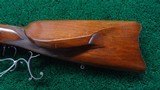 *Sale Pending* ENGRAVED MARTINI ACTION RIFLE - 16 of 20