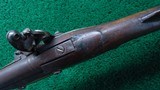 VERY RARE MODEL 1809 BROWN BESS FLINTLOCK FLINTLOCK MUSKET - 8 of 18