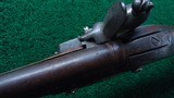 VERY RARE MODEL 1809 BROWN BESS FLINTLOCK FLINTLOCK MUSKET - 10 of 18