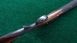 ENGLISH DOUBLE BARREL PERCUSSION RIFLE ABOUT 50 CALIBER - 3 of 25