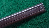 ENGLISH DOUBLE BARREL PERCUSSION RIFLE ABOUT 50 CALIBER - 8 of 25