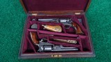 EXTREMELY RARE PAIR OF ENGRAVED CASED CONSECUTIVE SERIAL NUMBERED MODEL 49 COLT POCKET REVOLVERS - 17 of 19