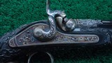 *Sale Pending* - CASED PAIR OF EXHIBITION PERCUSSION SINGLE SHOT PISTOLS - 7 of 21