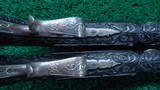 *Sale Pending* - CASED PAIR OF EXHIBITION PERCUSSION SINGLE SHOT PISTOLS - 14 of 21