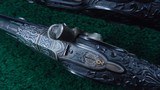 *Sale Pending* - CASED PAIR OF EXHIBITION PERCUSSION SINGLE SHOT PISTOLS - 13 of 21