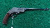 **Sale Pending** VERY INTERESTING HIGH QUALITY GERMAN MADE SINGLE SHOT TIP UP TARGET PISTOL - 1 of 14