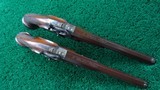 CASED PAIR OF DELUXE PERCUSSION PISTOLS BY FRANZ ULRICH - 3 of 25