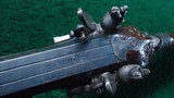 *Sale Pending* - 1826 PRESENTATION C. KORBER DOUBLE BARREL FLINTLOCK SHOTGUN - 13 of 22