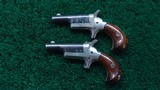 **Sale Pending** CASED SET OF COLT THUER DERRINGERS - 3 of 16