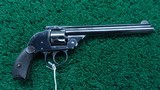 HARRINGTON & RICHARDSON SECOND MODEL HAMMERLESS SMALL FRAME REVOLVER IN 32 S&W - 1 of 11